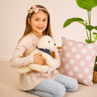 Hermann Teddy Collection Labradoodle Soft Toy with Star Scarf