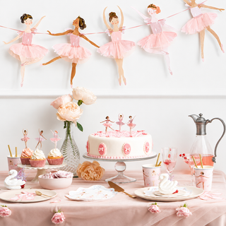 Meri Meri Ballerina Cupcake Kit – 24 Toppers