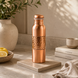 El Cobre Handcrafted Pure Copper Water Bottle – 1L