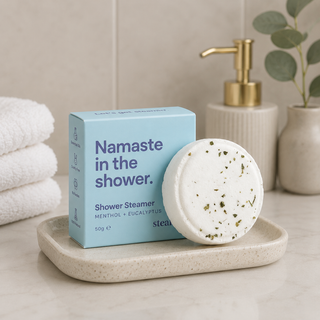 Namaste in the Shower Steamer – Aromatherapy Shower Tablet