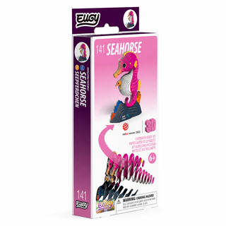 EUGY Seahorse 3D Craft Kit – Eco Kids Build Toy