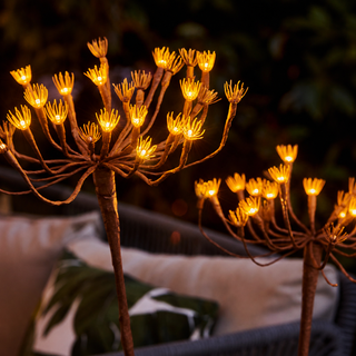 Solar LED Wild Fennel Flower Stake Light | Garden Gift