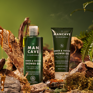ManCave Amber & Vetiver Body Wash (200ml)