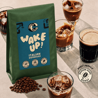 Strong Espresso Coffee Beans Refill Pouch 350g | Counter Coffee | Free UK Delivery