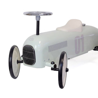 Vilac Vintage Metal Ride-On Car – Pale Sage