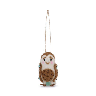 Sophie Allport Snowy Owls Christmas Crackers – Set of Six (Eco-Friendly Table Decoration)