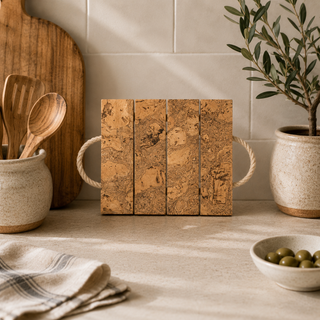 Liga Natural Cork Block Trivet