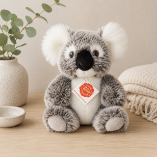 Hermann Koala Soft Toy – Hermann Sitting Plush Animal 18cm