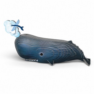 EUGY Sperm Whale 3D Craft Kit – Eco Kids Build Toy