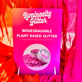 Display Board - Luminosity Glitter Stockist | Retail Display