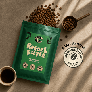 Colombian Filter Coffee Refill Pouch | Counter Coffee 350g | Free UK Delivery