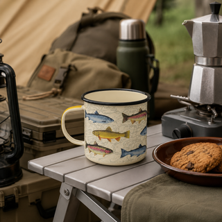 Gentlemen’s Hardware Enamel Fish Mug