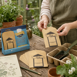 Burgon & Ball Seed Storage Envelopes | Kraft Paper Seed Packets