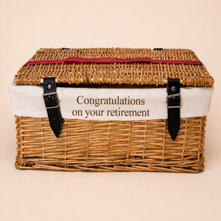 Personalised Hamper Liner | Custom Gift Basket Message