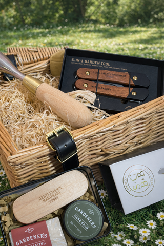 The Gentle Gardener Hamper - Luxury Gardening Gift in 10” Wicker Basket