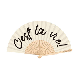 C’est La Vie Hand Fan – Thoughtful Everyday Luxury