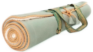 Holistic Silk Lavender Yoga Rug Mat Jade – Non-Slip Vegan Yoga & Meditation Mat
