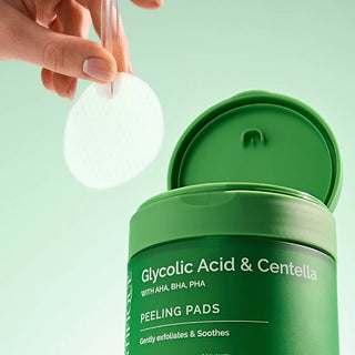 Plantifique Glycolic Exfoliating Pads | Vegan Facial Pads | Pangolins