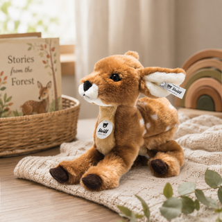 Steiff Romy Fawn Soft Toy 23cm – Plush Deer Teddy for Babies & Children