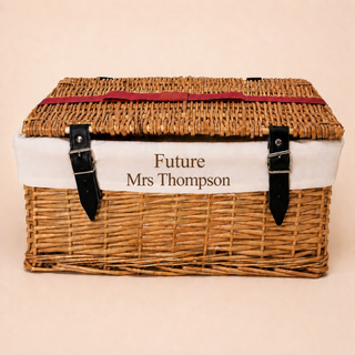 Personalised Hamper Liner | Custom Gift Basket Message