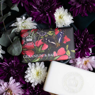 Kew Gardens Geranium and Basil Soap