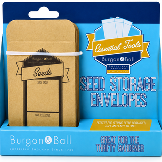 Burgon & Ball Seed Storage Envelopes | Kraft Paper Seed Packets