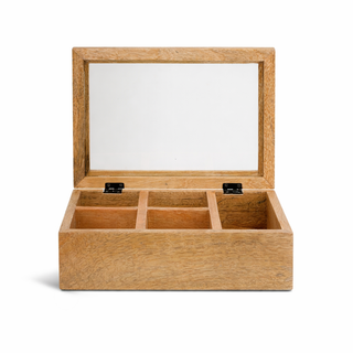 Nkuku Kabani Mango Wood Jewellery Box