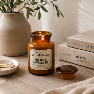 Paddywax Apothecary Tobacco & Patchouli Hand-Poured Candle 226g