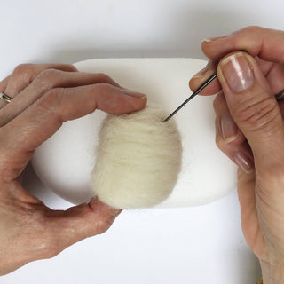 Bergin & Bath Owl Needle Felting Kit for Beginners – Natural Wool Craft Kit