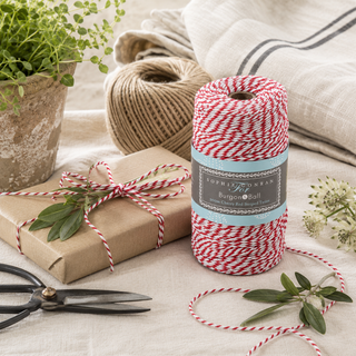 Burgon & Ball Sophie Conran Garden Twine | Striped Cotton Twine