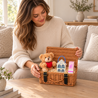 Thinking of You Gift Hamper | Teddy, Chocolates & SPF Lip Balm
