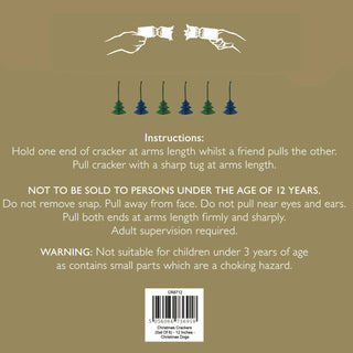 Sophie Allport Festive Dogs Christmas Crackers – Set of Six (Plastic-Free & Sustainable)