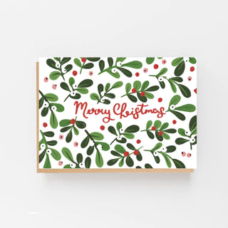 Mistletoe - Merry Christmas Card