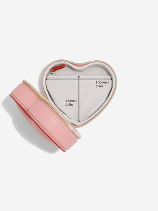 Heart Travel Jewellery Box – Compact Jewellery Storage