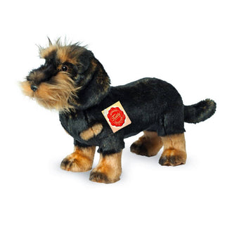 Wire-Haired Dachshund Soft Toy – Recycled Plush Dog | Hermann Teddy Collection