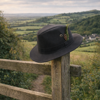 Rambler Waxed Trilby Hat – British Halley Ecowax Country Hat