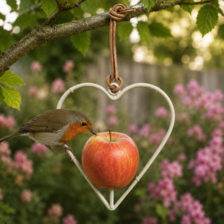 Burgon & Ball Sophie Conran Heart Bird Feeder | Fruit Feeder