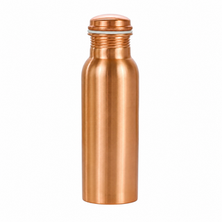 Plain Matt Copper Water Bottle – 700ml