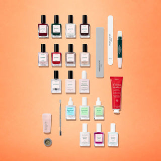 Manucurist Time to Shine Advent Calendar – 24 Full-Size Nail Polish, Care & Accessories worth £312