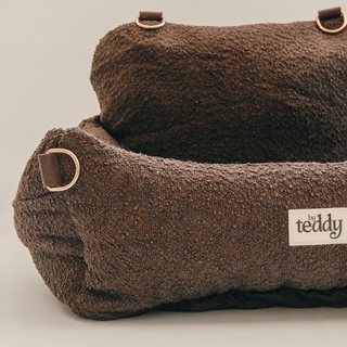 By Teddy Bouclé Dog Car Seat, Travel Bed & Carry Bag