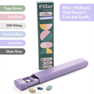Eco 7-Day Pill Organiser | Wheat Straw