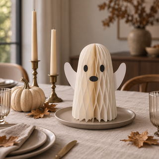 Sass & Belle Ghost Honeycomb Paper Halloween Decoration