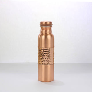 Handcrafted Copper Water Bottle – 1L