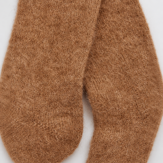 Pairs Scotland Biscuit Beige Alpaca Bed Socks - Ultra Soft