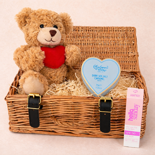 Thinking of You Gift Hamper | Teddy, Truffles & SPF Lip Balm