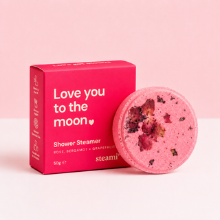 Steami Love You to the Moon Shower Steamer | Wellness Gift