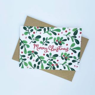 Mistletoe - Merry Christmas Card
