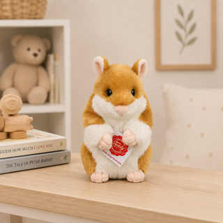 Hamster Soft Toy | Hermann Teddy Collection Plush Hamster