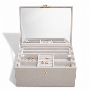 Stackers Luxury Classic Jewellery Box with Mirror