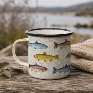 Gentlemen’s Hardware Enamel Fish Mug